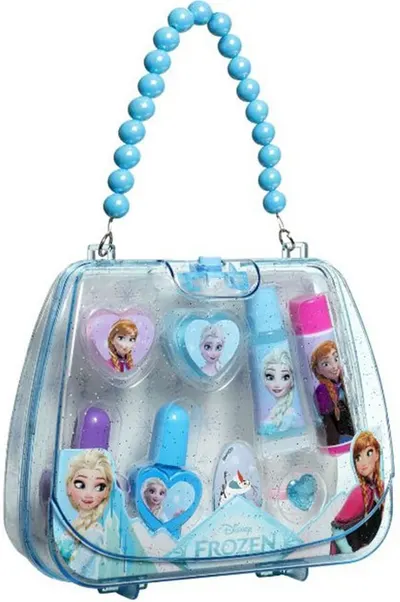 Set cosmetic pentru copii Air Val - Frozen, portfard