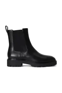 Lauren Ralph Lauren ghete scurte pentru femei din piele Allyson