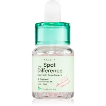 AXIS-Y 6+1+1 Advanced Formula Spot The Difference Blemish Treatment tratament topic pentru acnee pentru piele sensibilă