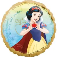 Balon folie alba ca zapada 45 cm Amscan AM3980401