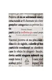 Indistincţia - Paperback - Daniel Barbu