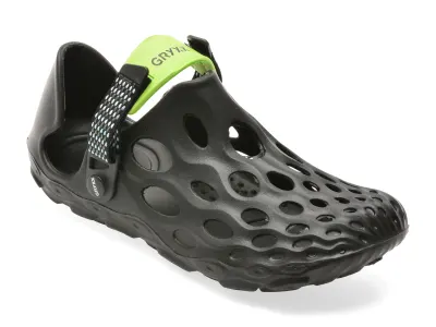 Papuci GRYXX negri, 868M, din pvc