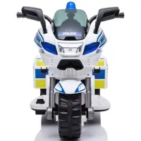 Motocicleta electrica Chipolino Police white PO0251WH