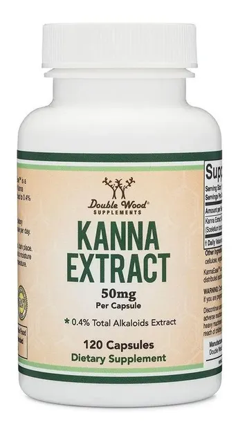 Double Wood Kanna Extract, 50 mg, 120 capsule