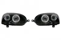 Set faruri stanga dreapta (H7 H7, electric, fara motor, set, culoare interior: negru) potrivit VW GOLF V, JETTA III 10.03-10.10