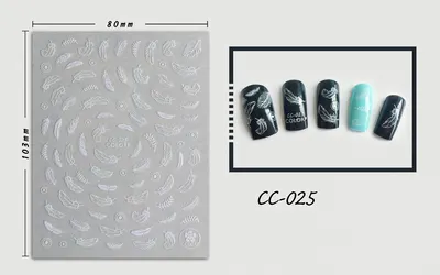 Sticker Unghii - CC025