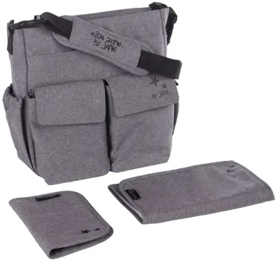 Geantă pentru cărucior Jane - Mama Bag Jet, Negru
