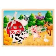 Puzzle lemn