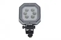 Lumina lucru (LED, 12 24V, 8W, 800lm, numar diode: 6, inaltime: 98mm, latime: 98mm, adancime: 53mm, 2 pin socket; lumina dispersata; cu intrerupator)