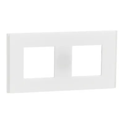 Noua Unica, Rama Unica Deco Materials 2 posturi, Alb translucid