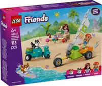 LEGO® Friends - Aventuri cu catei la surfing si pe scuter (42641)