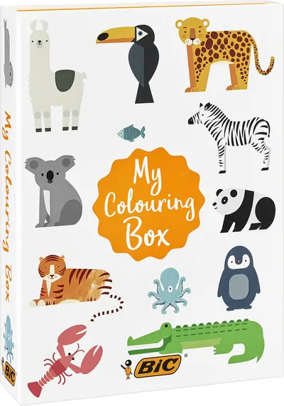 Set de colorat BIC - Animals