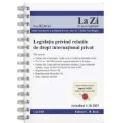 Legislatia privind relatiile de drept international privat. Actualizat la 01. 10. 2025