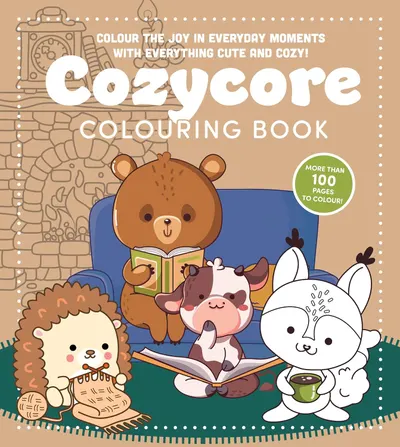 Carte de colorat Quarto Publishing - Cozycore