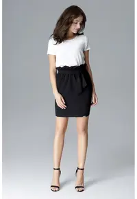 Fusta model 128528 - Negru