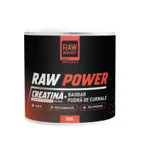 Raw Power, Creatină Monohidrată Micronizată 200 mesh, 300g | Rawboost