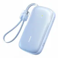 Baterie Externa Baseus EnerFill FC21 Qpow 3 Ultra, 20000mAh, 22.5W, QC + PD, 1 x USB-A - 1 x USB-C, Albastra E0027M03