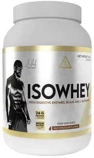 IsoWhey, ciocolată cu lapte, 1600 g, Lazar Angelov Nutrition