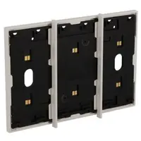Rama electrificata pentru doze de 3 module pentru instalarea a pana la 3 comenzi ref. KW8100