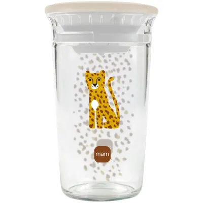 MAM Easy to Drink Cup cană etanșă Yellow 8m+ 290 ml