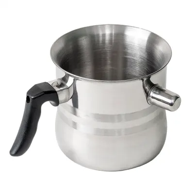 Oala pentru fiert lapte si ciocolata, capacitate 3 L, Inox, avertizare sonora / ZLN 1802 Engros
