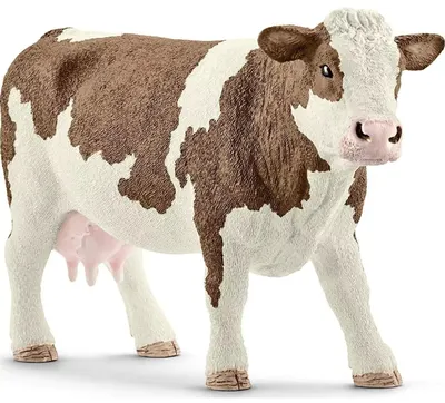 Figurină Schleich Farm World - Vaca Simmentală