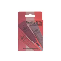 Set ulei de buze colorat si hranitor cu extract de papaya, 3 x 8ml, Dr.PAWPAW