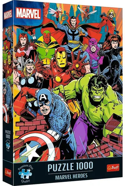Puzzle Trefl de la 1000 piese - Eroii Marvel