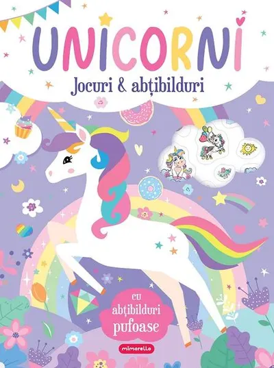 Unicorni. Jocuri și abțibilduri - Paperback