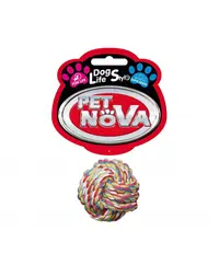 PET NOVA DOG LIFE STYLE Minge pentru caini, din bumbac 5cm Superdental