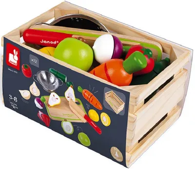 Set de joaca Janod - Fructe si legume Maxi
