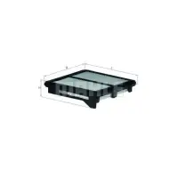 Filtru aer MAHLE ORIGINAL LX 2675
