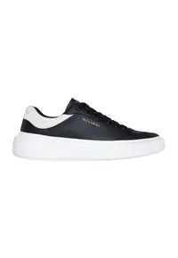 Pantofi sport de piele ecologica Cordova Classic - Alb/Negru