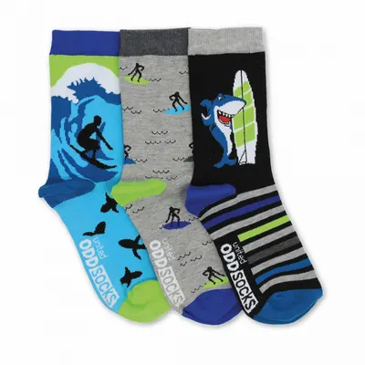 Set 3 șosete pentru copii Surfer