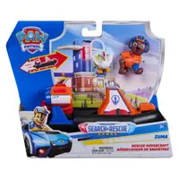 Set de joaca vehicul si figurine, Paw Patrol, Search and Rescue Hovercraft, Zuma, 20155161