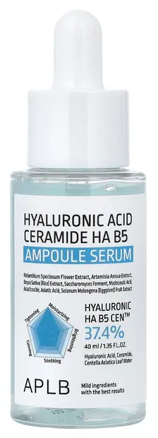 APLB Ser facial Hyaluronic Acid Ceramide HA B5, 40 ml