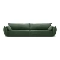 Canapea verde-închis 248 cm Vanda – Mazzini Sofas