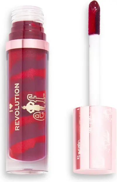I Heart Revolution x Elf Luciu de buze Candy Cane, Jack In The Box, 7.5 ml