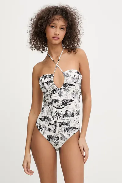 Karl Lagerfeld costum de baie dintr-o singură piesă pentru femei