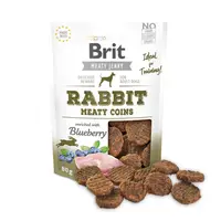 Recompense Brit Meat Jerky Snack – Rabbit Meaty coins