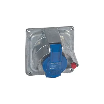 Panou montaj priza Prisinter Hypra -IP44/55 - 200/250 V~ -16 A - 2P+E - metal