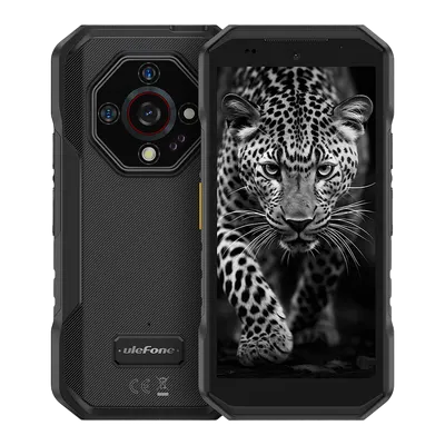 Telefon Ulefone Armor X32, 4G, Dual SIM, 5.65 90Hz, Octa-Core Helio G91, 6GB RAM, 128GB, NFC, Android 15, Black