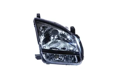 Far fata Dreapta (H4, electric, fara motoras, culoare insert: argintiu, culoare semnalizator: transparent) potrivit SUZUKI IGNIS I, IGNIS II