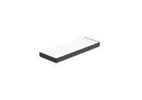 Raft dus Roca Tempo A817040CN0, montare pe perete, 300 x 110 mm, metal/sticla, lucios, Negru titan