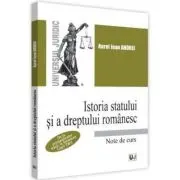 Istoria statului si a dreptului romanesc. De la prestatalitatea traca, la formarea Legii Tarii