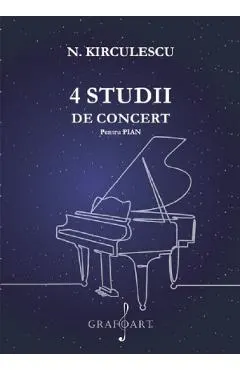 4 studii de concert pentru pian