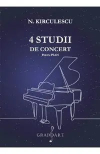4 studii de concert pentru pian