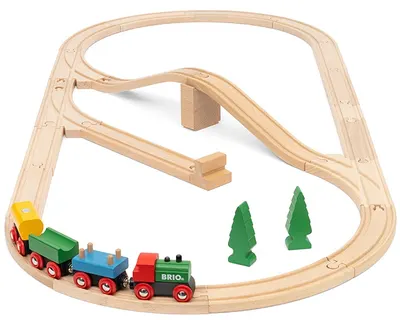 Set de tren din lemn Brio - 65 de ani Brio