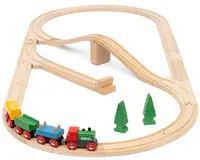 Set de tren din lemn Brio - 65 de ani Brio