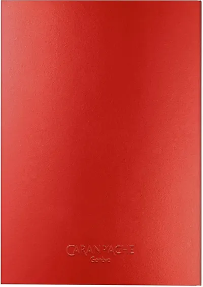 Agendă Caran d'Ache - Colormat-X, A5, liniat, roşu